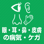 眼・耳・鼻・皮膚の病気・ケガ